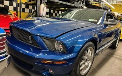 2008 Blue Mustang GT500